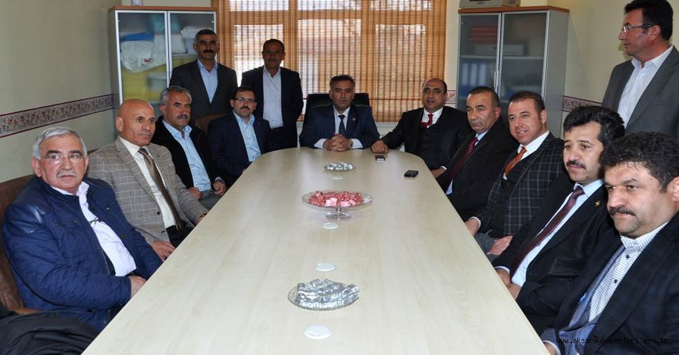 AK PARTİ ADAYLARINDAN BAŞKAN KAYAN’A ZİYARET