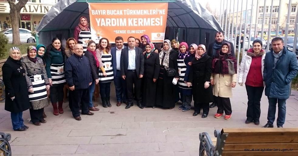 AK PARTİ BAYIR-BUCAK’A YARDIM İÇİN KERMES AÇTI