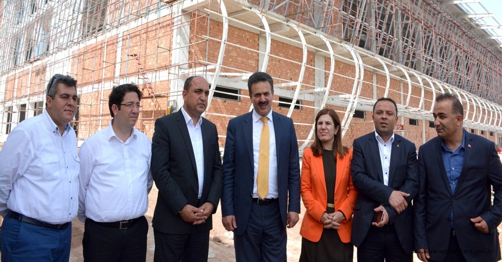 AK PARTİ GENEL BAŞKAN YARDIMCISI HALUK İPEK'DEN AKSARAY’A STADYUM SÖZÜ