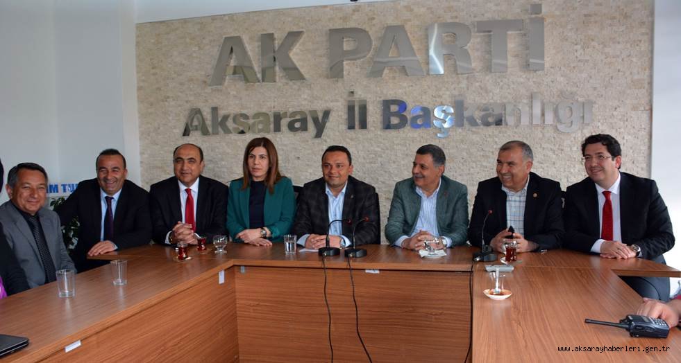 AK PARTİ KAHRAMANMARAŞ MİLLETVEKİLİ NEVZAT PAKDİL, AKSARAY’DA