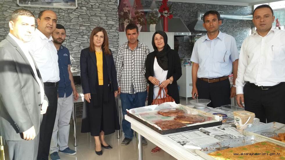 AK PARTİ KURMAYLARINDAN GÜLAĞAÇ İLÇESİNE ÇIKARTMA