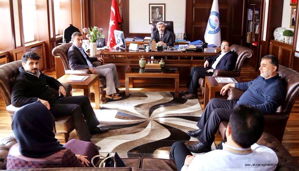 AK PARTİ MERKEZ İLÇE YÖNETİMİNDEN ÜNİVERSİTEYE ZİYARET
