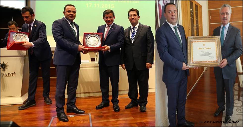 AK PARTİ’Yİ ZİRVEYE TAŞIYAN AKSARAY’A ÖDÜL YAĞMURU