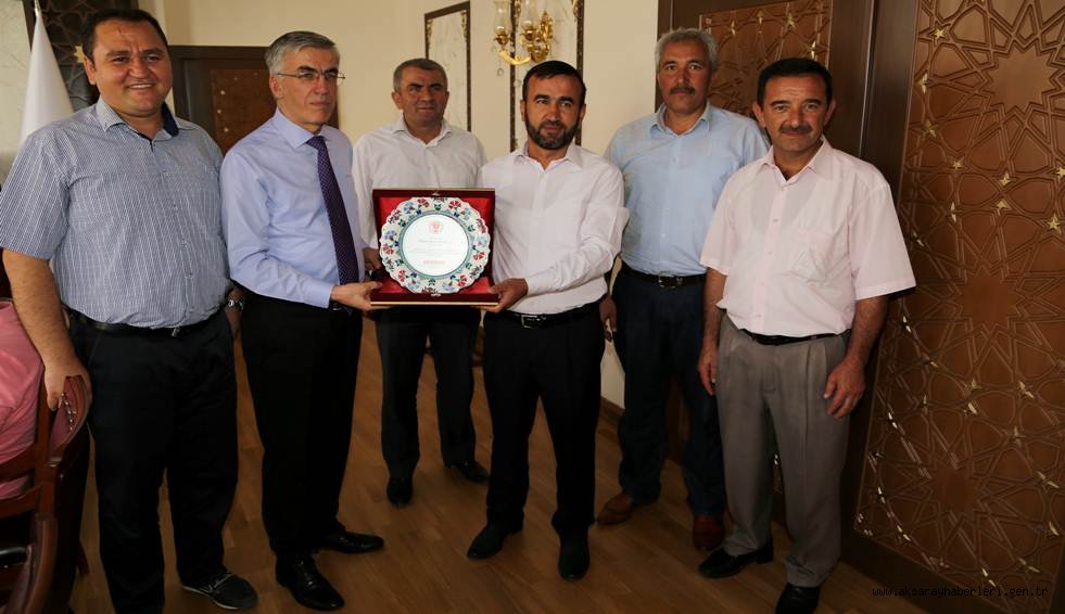 AKİMDER VALİ ŞEREF ATAKLI’YI ZİYARET ETTİ
