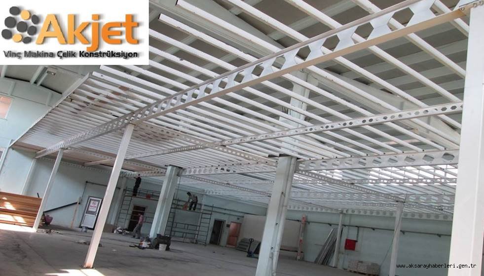 AKJET, ÇELIK ÇATI VE KONSTRÜKSIYON SISTEMLERINDE ADINDAN SÖZ ETTIRIYOR