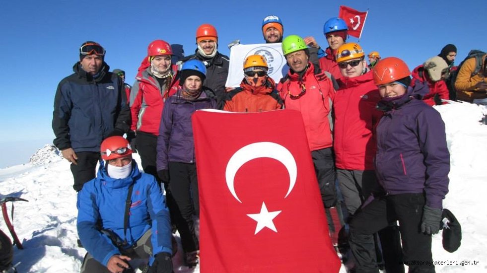 AKSADAK HASANDAĞI'NA TIRMANIŞ YAPACAKLAR