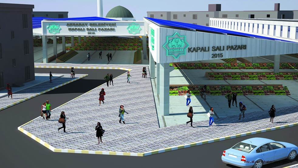 AKSARAY’A MODERN KADIN AKTİVİTE MERKEZİ VE EŞSİZ BİR KAPALI PAZARYERİ DAHA KAZANDIRILIYOR