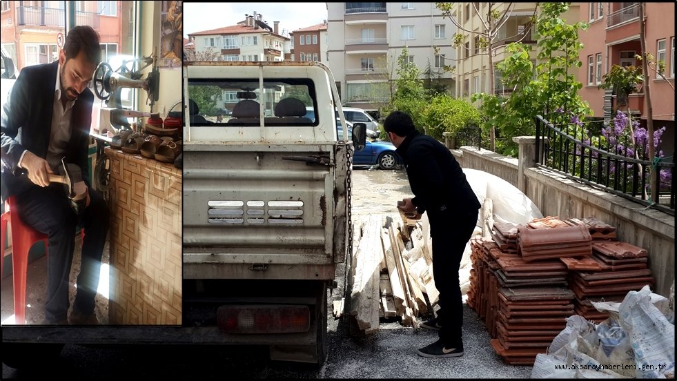 AKSARAY AK GENÇLİK 1 MAYIS’TA ÇALIŞAN İŞÇİ İLE BİRLİKTE ÇALIŞTI