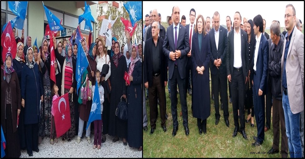 AKSARAY AK PARTİDEN ORTAKÖY’E BÜYÜK ÇIKARMA
