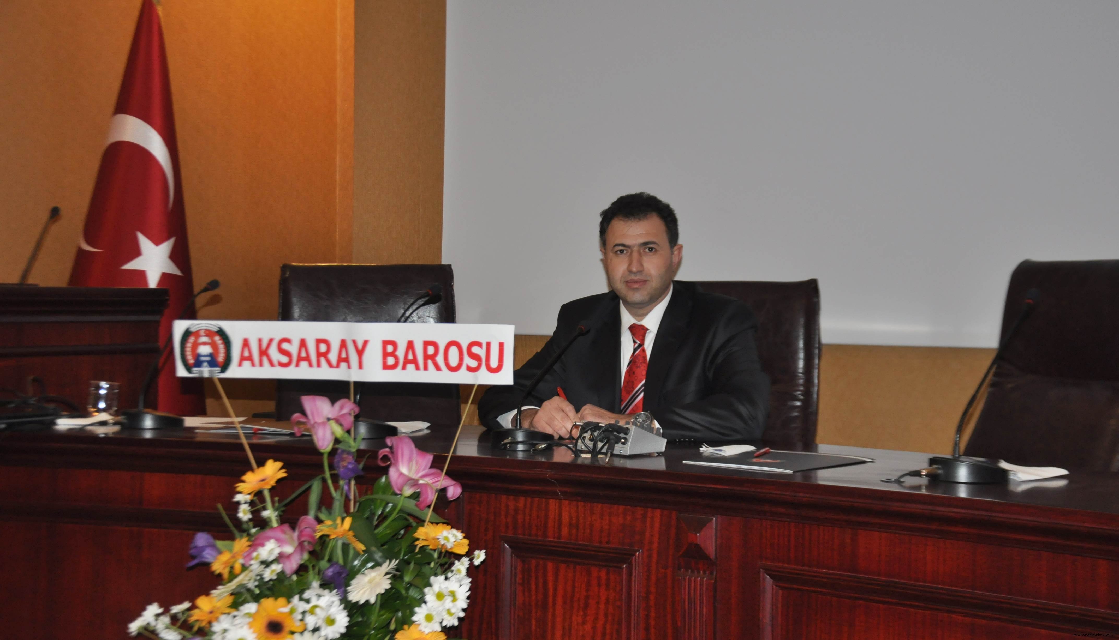 AKSARAY BARO BAŞKANI BOZKURT “ÖĞRETMEN VE MÜDÜR ATAMALARI HAKKANİYETE VE HUKUKA VE LİYAKATE UYGUN YAPILMALIDIR”