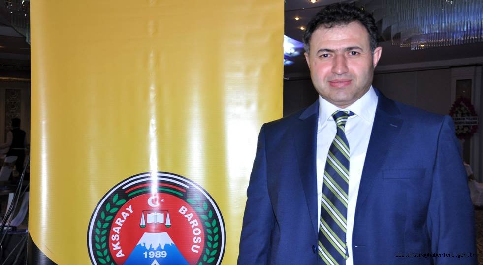 AKSARAY BAROSU BAŞKANI AV. LEVENT BOZKURT'UN ECZACILAR GÜNÜ MESAJI