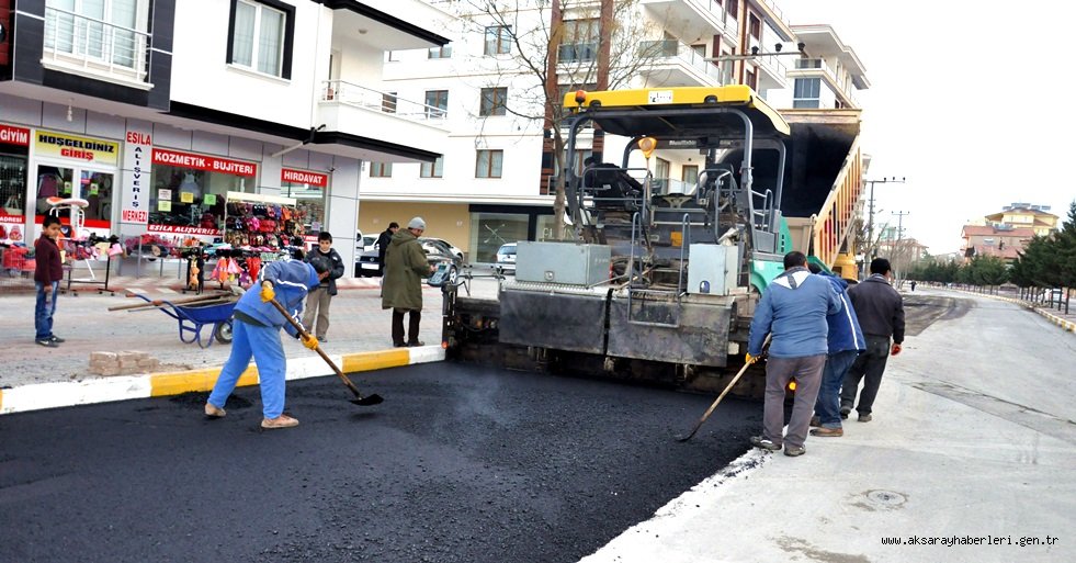 AKSARAY BELEDİYESİ ASFALTTA REKOR KIRDI