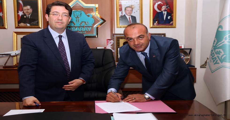 AKSARAY BELEDİYESİ İLE HİLAL BELDESİ ARASINDA KARDEŞLİK KÖPRÜSÜ