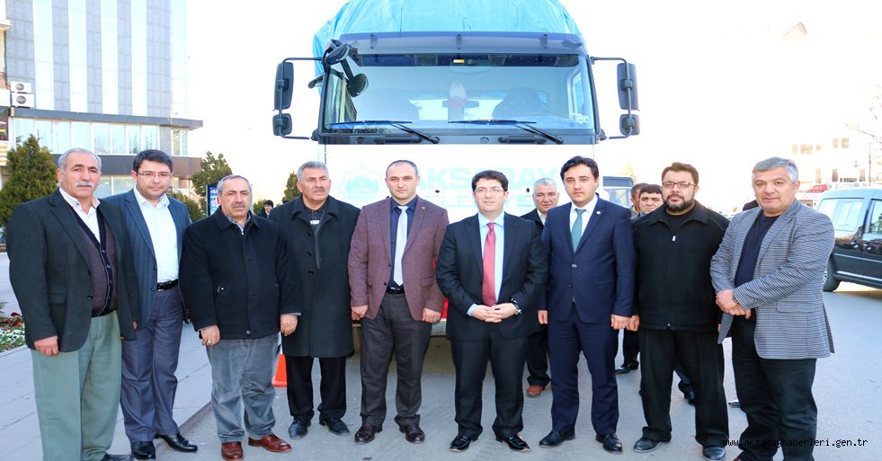 AKSARAY BELEDİYESİ’NDEN SURİYELİ VATANDAŞLARA YARDIM