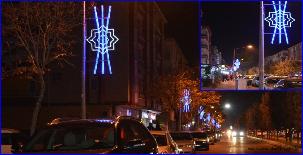 AKSARAY BELEDİYESİ’NİN LOGOSU ARTIK AKSARAY CADDELERİNDE PARLAYACAK