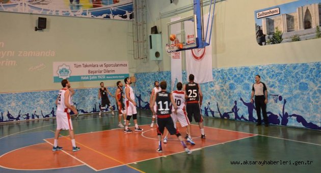 AKSARAY BELEDİYESPOR, BOLUSPOR’U KENDİ EVİNDE RAHAT GEÇDİ