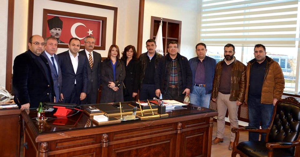 AKSARAY CHP'DEN ATSO'YA ZİYARET