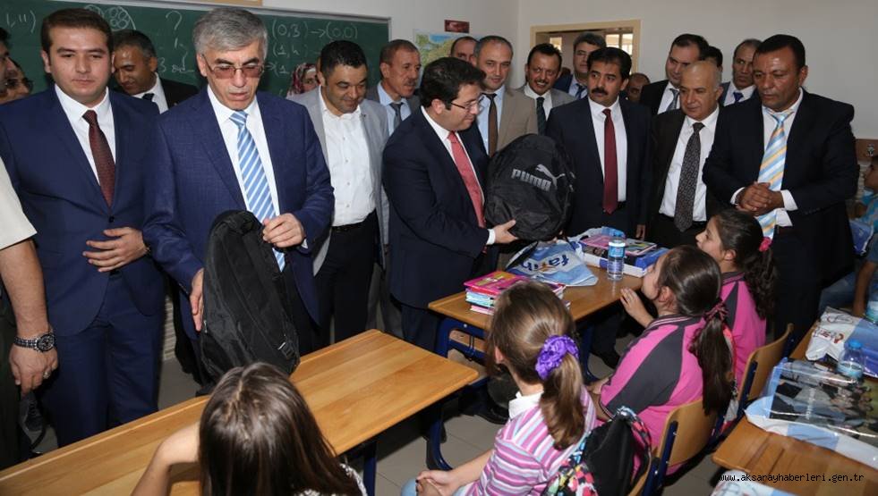AKSARAY’DA 84 BİN ÖĞRENCİ VE 7 BİN EĞİTİM ÇALIŞANI İLE DERS ZİLİ ÇALDI
