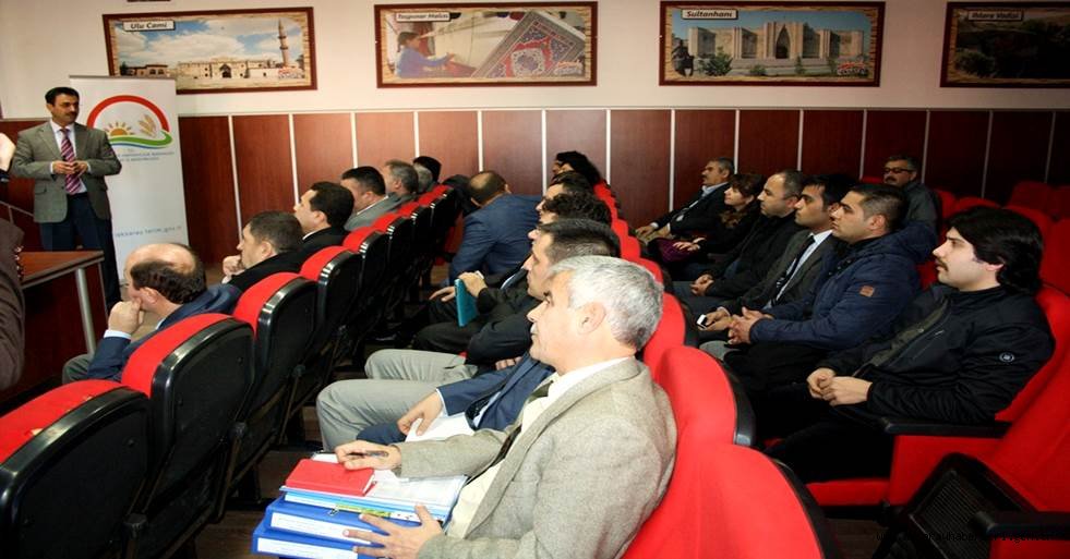 AKSARAY DA TARIM VE KIRSAL KALKINMADA STATEJİK PLAN TOPLANTISI YAPILDI