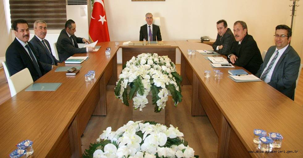 AKSARAY’DA YENİLENEBİLİR ENERJİ İHTİSAS ENDÜSTRİ BÖLGESİ KURULMASI KONUSUNDA TOPLANTI YAPILDI