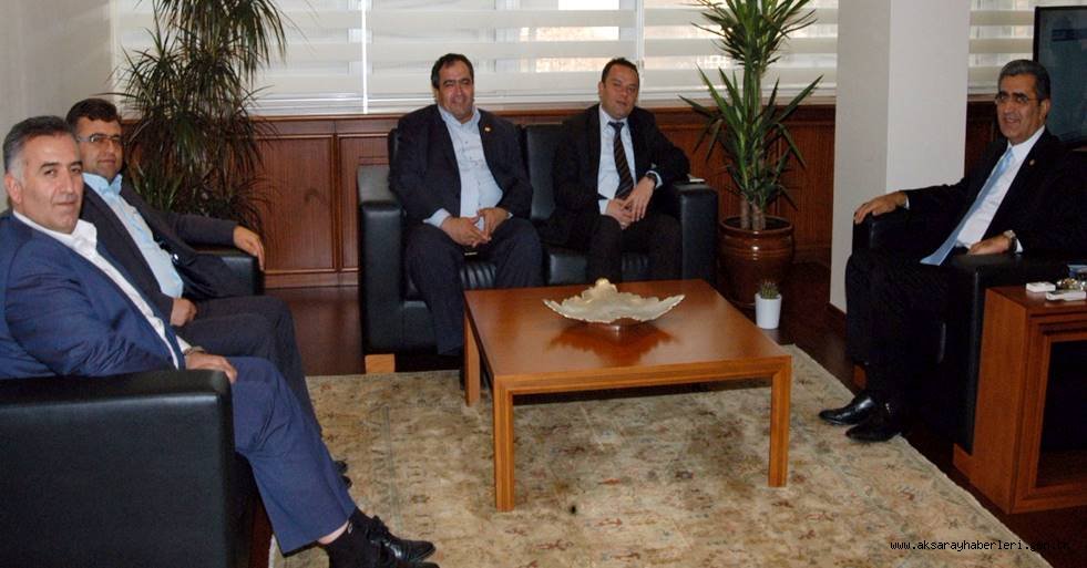 AKSARAY’DAN RECEP KONUK’A ZİYARET