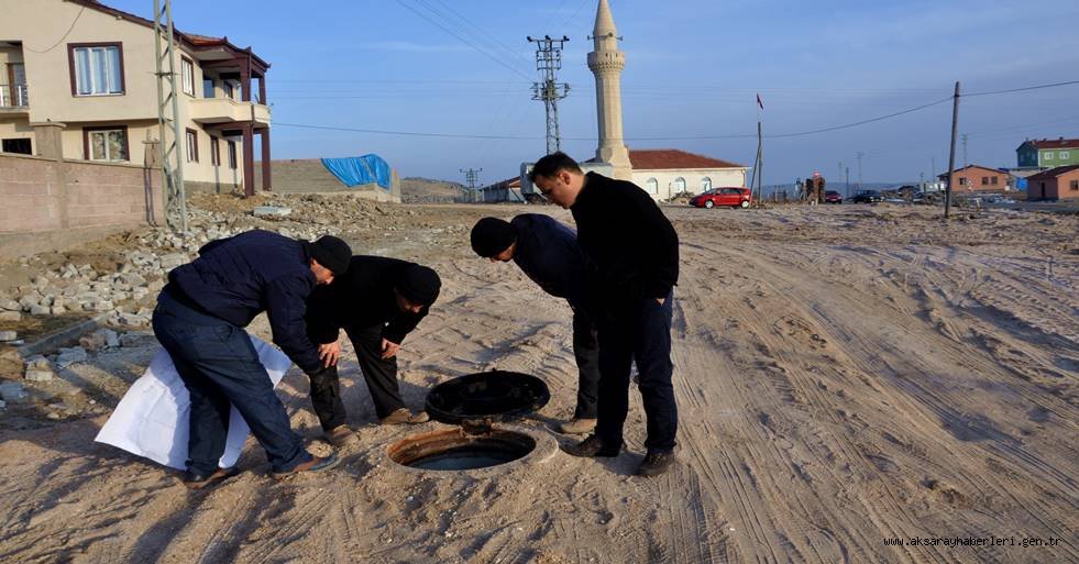 AKSARAY İL ÖZEL İDARESİ ALT YAPI ÇALIŞMALARI SON SÜRAT DEVAM EDİYOR