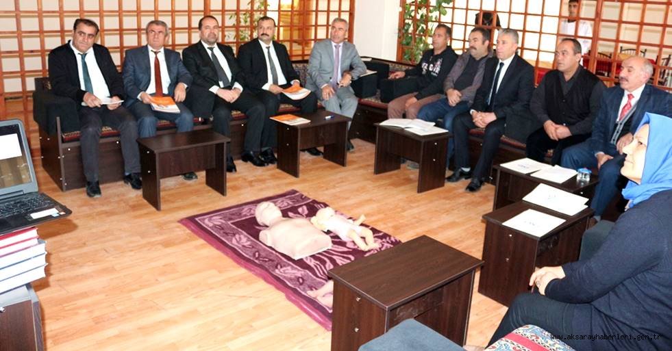 AKSARAY İL ÖZEL İDARESİNDE İLK YARDIM, ARAMA KURTARMA, YANGIN VE TAHLİYE EĞİTİMLERİ DEVAM EDİYOR
