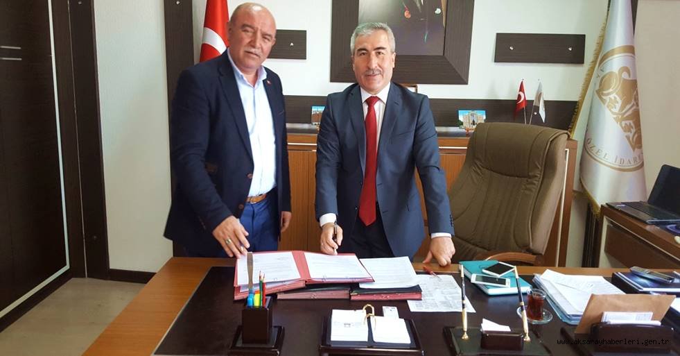 AKSARAY İL ÖZEL İDARESİNDE SOSYAL DENGE SÖZLEŞMESİ İMZALANDI