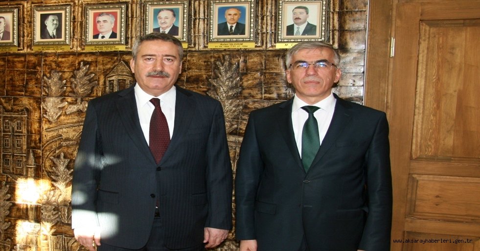 AKSARAY’IN 4. VALİSİ CAHİT KIRAÇ’TAN ZİYARET