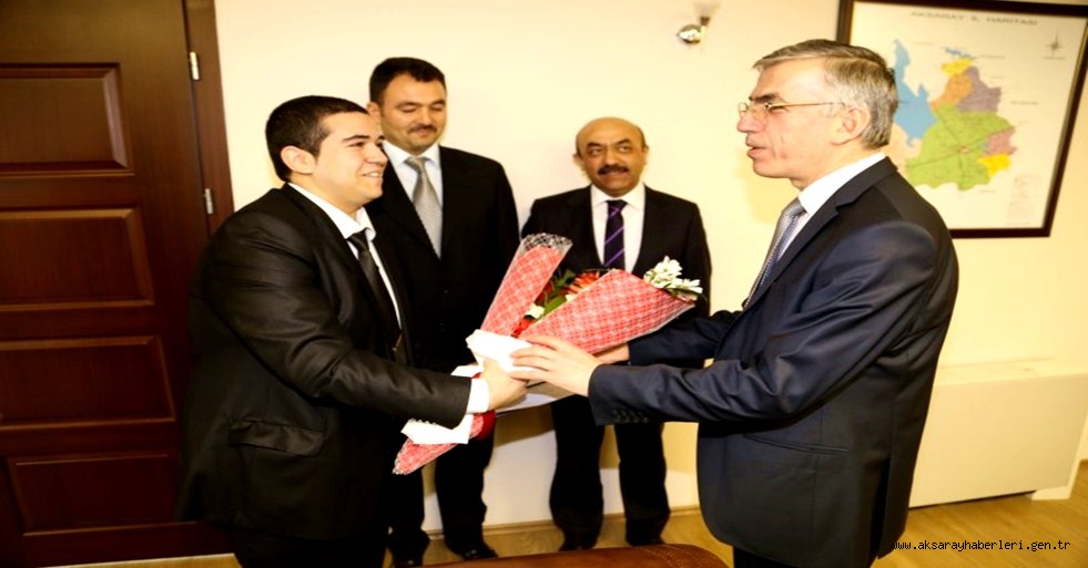AKSARAY ÖĞRENCİ MECLİSİ BAŞKANI’NDAN VALİ ŞEREF ATAKLI’YA ZİYARET