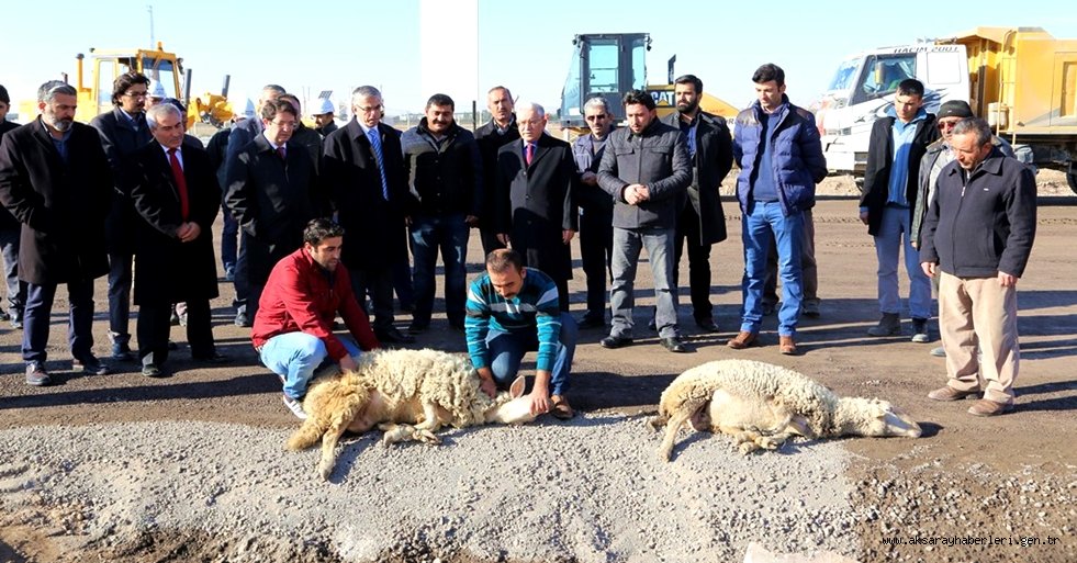 AKSARAY OSB DE İŞLER PLANLANDIĞI ŞEKİLDE DEVAM EDİYOR