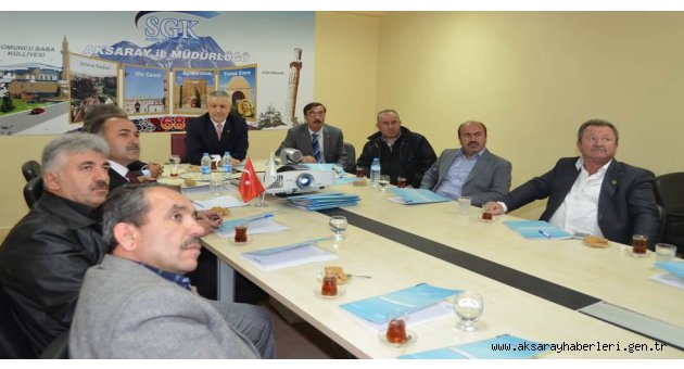 AKSARAY SGİM’ DEN BELEDİYE BAŞKANLARINA VİDEOKONFERANS