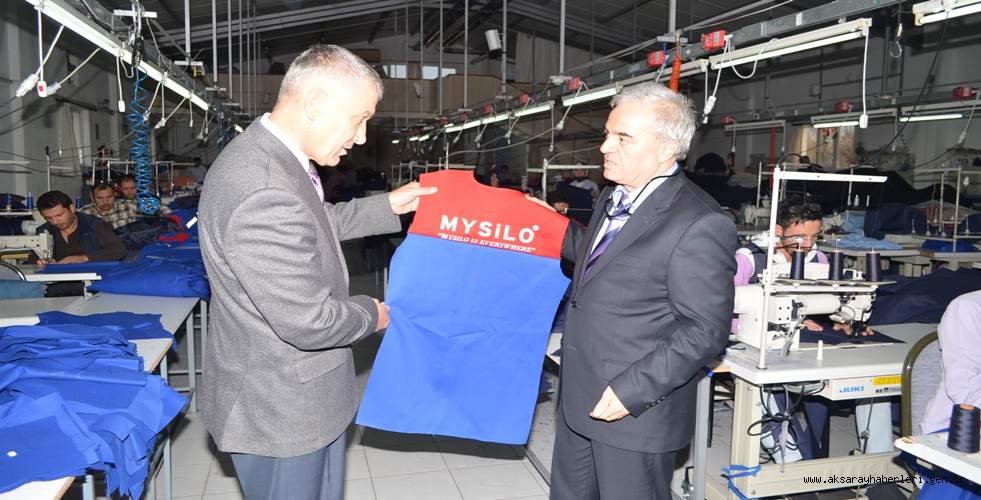 AKSARAY SGİM’ DEN ORGANİZE SANAYİNDEKİ FABRİKALARA ZİYARET
