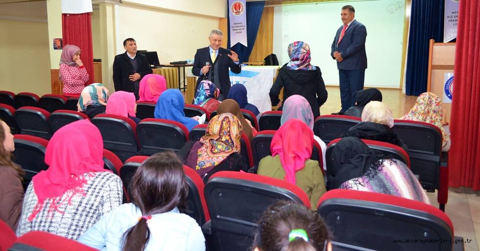 AKSARAY SGK’ DAN İMAM HATİP LİSESİNE KAYIT DIŞI SEMİNERİ