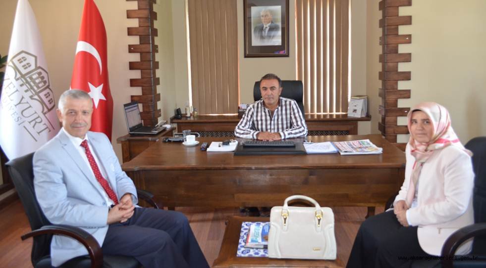 AKSARAY SGK İL MÜDÜRÜ ÇALIŞKAN'DAN GÜLAĞAÇ VE GÜZELYURT İLÇELERİNE ZİYARET