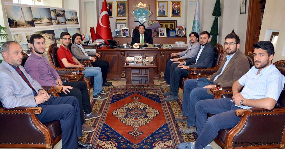 AKSARAY TÜGVA TEMSİLCİLERİNDEN BAŞKAN YAZGI’YA ZİYARET