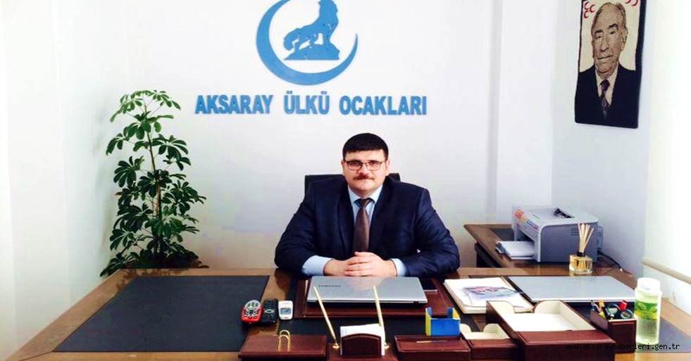 AKSARAY ÜLKÜ OCAKLARI BAŞKANI SERCAN BELGEMEN DEN BASIN AÇIKLAMASI