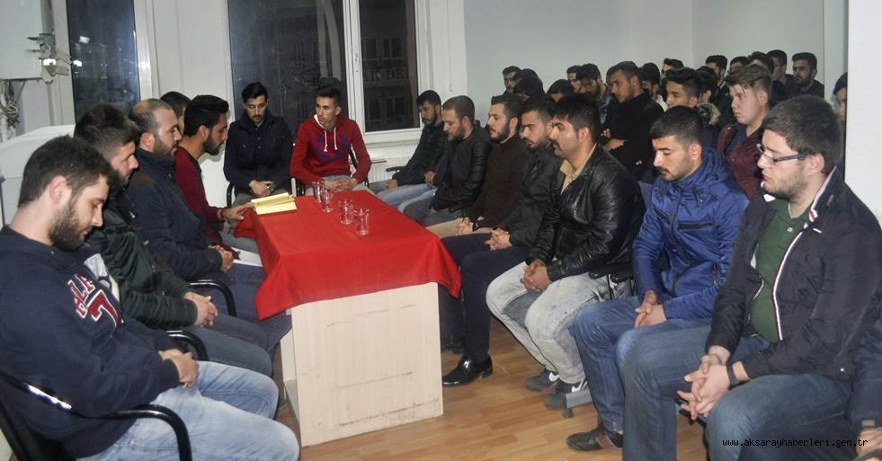 AKSARAY ÜLKÜ OCAKLARI ÇANAKKALE RUHUNU UNUTMADI!