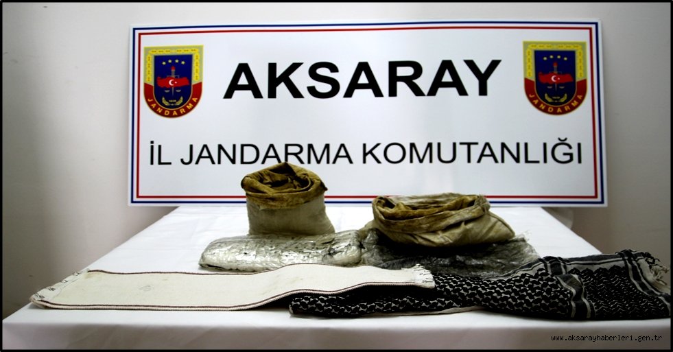 AKSARAY'DA 2 KG TOZ ESRAR ELEGEÇİRİLDİ