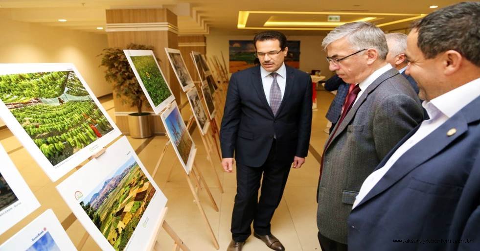 AKSARAY'DA 2016 TARIM VE İNSAN KONULU FOTOĞRAF SERGİSİ AÇILDI