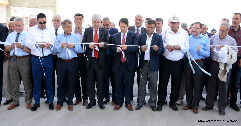 AKSARAY'DA 4 MİLYON LİRALIK DEV BİR PROJE DAHA HALKIN HİZMETİNDE