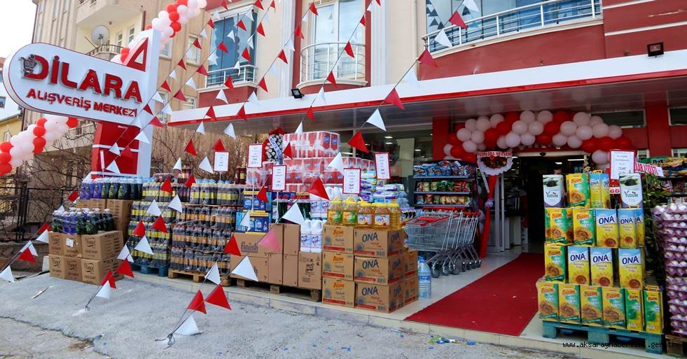 AKSARAY'DA DİLARA ALIŞVERİŞ MERKEZİ AÇILDI
