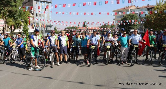 AKSARAY'DA FESTİVAL KAPSAMINDA BİSİKLET ŞENLİĞİ 