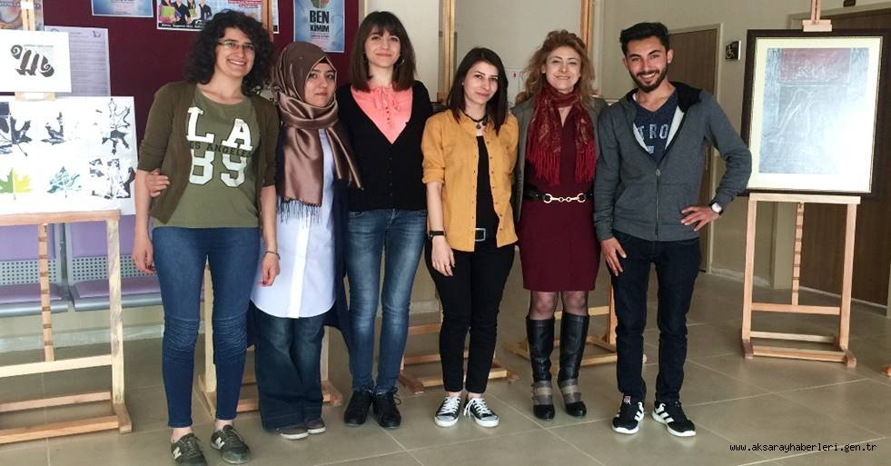 AKSARAY'DA GRAFİK SERGİSİ İLGİ GÖRDÜ