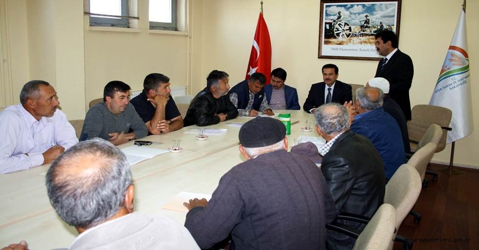 AKSARAY'DA ORGANİK TARIM BİLGİLENDİRME TOPLANTISI YAPILDI