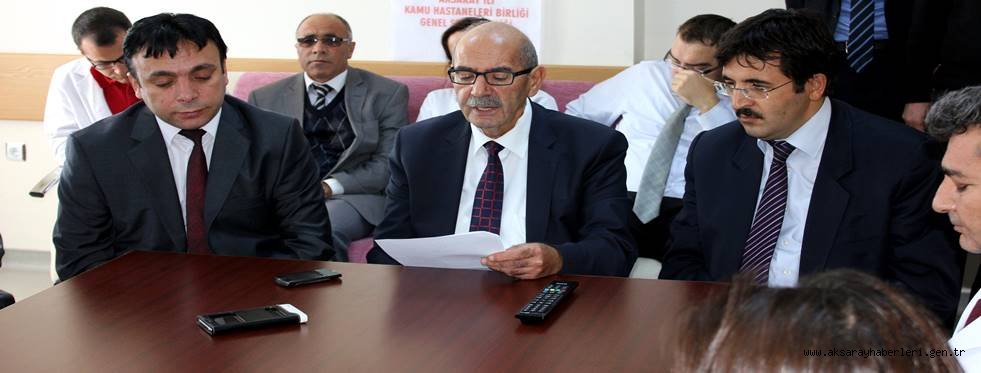 AKSARAY'DA SAĞLIK ÇALIŞANLARINA YÖNELİK TERÖR SALDIRILARI KINANDI