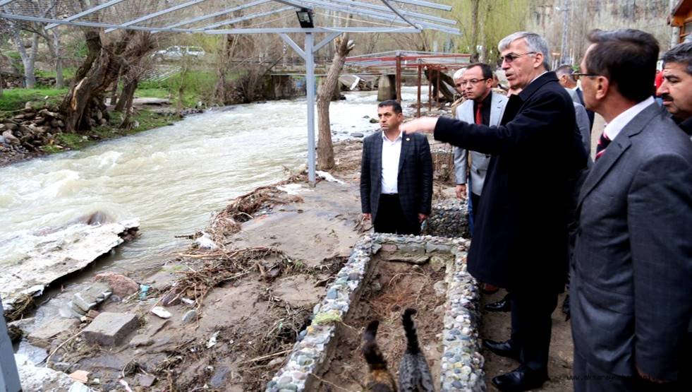 AKSARAY&#039;DA SEL ZARARINA UĞRAYAN VATANDAŞLARA 473.725 TL YARDIM YAPILDI