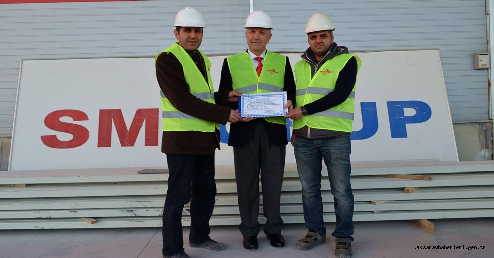 AKSARAY'DA SMI GRUP VE SARAY TUZ’A TEŞEKKÜR