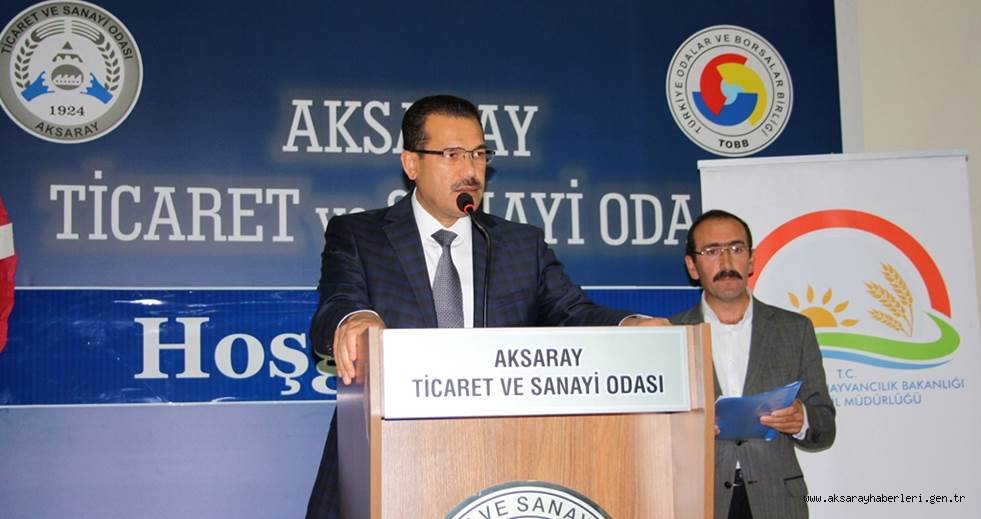 AKSARAY'DA TOPRAK BAYRAMI KONFERANSI
