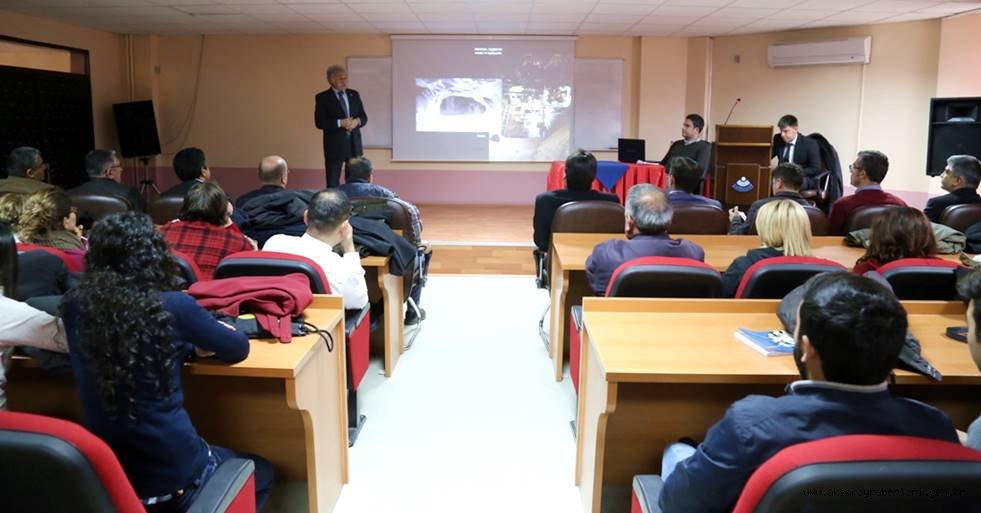 AKSARAY'DA 'UYGARLIK ANADOLU’DA DOĞDU' KONULU KONFERANS